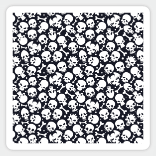 Skull Burial Ground Sticker